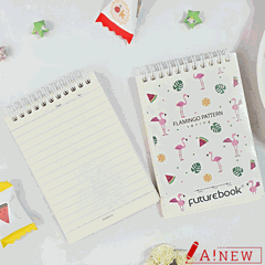 Sổ Lò Xo A6 - A6LX / Sổ lò xo Future Book / Sổ lò xo dọc A6 / Sổ lò xo dễ thương / 85 trang/ mã số 965671