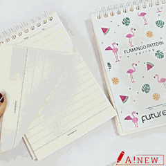 Sổ Lò Xo A6 - A6LX / Sổ lò xo Future Book / Sổ lò xo dọc A6 / Sổ lò xo dễ thương / 85 trang/ mã số 965671