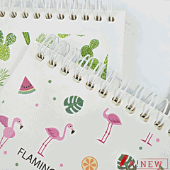 Sổ Lò Xo A6 - A6LX / Sổ lò xo Future Book / Sổ lò xo dọc A6 / Sổ lò xo dễ thương / 85 trang/ mã số 965671