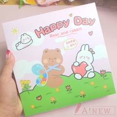 Hộp Sticker 100 tờ siêu dễ thương.