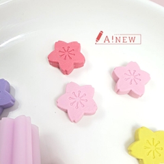 Combo 3 thỏi gôm tẩy bút chì hoa Anh Đào (tặng 4 viên tẩy hoa anh đào nhỏ)