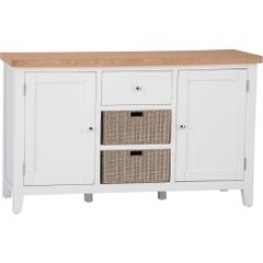 Tủ Sideboard Lớn Có 2 Giỏ Cói  EA-LS (Large sideboard)