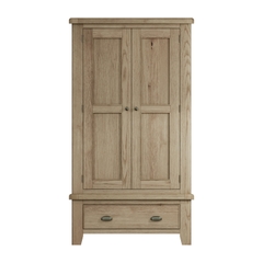 Tủ Quần Áo Gỗ Sồi HO-2DR (2 Door wardrobe)