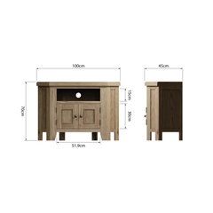 Tủ Tivi HO-CTV Corner TV Unit