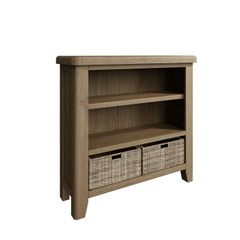 Kệ Sách Nhỏ Có Giỏ Cói HO-SBC (Small Bookcase)