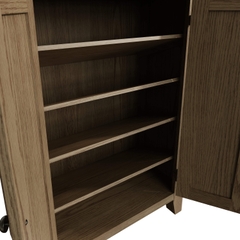 Tủ Giày Gỗ Sồi Nhập Khẩu Cao Cấp HO-SHC (Shoe Cupboard)