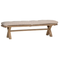 Ghế Bench Bàn Ăn 2m HO-20BEN (HO 2.0M CROSS LEGGED BENCH)