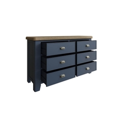 Tủ sideboard HOP-6DC-B (6 Drawer Chest of Drawers)