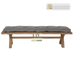 Nệm Ghế Bench Bàn Ăn Màu Xám HO-20BC-G (Cushion for 2.0m Bench)