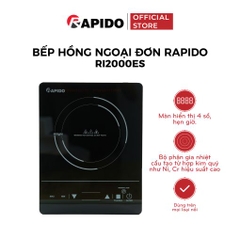 Bếp hồng ngoại đơn Rapido RC2000ES