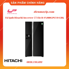 Tủ lạnh Hitachi Inverter 573 lít R-SX800GPGV0 GBK