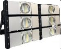 Đèn pha module COB Oem Philips - 300W NGANG (6*50w)