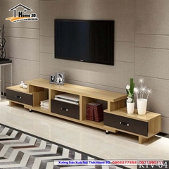 Mẫu Kệ Đê Tivi Phòng Khách Home 3D