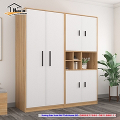Mẫu Tủ Quần Áo Đẹp Rẻ Home 3D