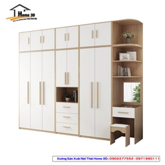 Mẫu Tủ Quần Áo Đẹp Rẻ Home 3D