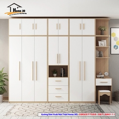 Mẫu Tủ Quần Áo Đẹp Rẻ Home 3D