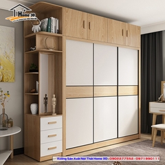 Mẫu Tủ Quần Áo Đẹp Rẻ Home 3D