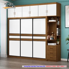 Mẫu Tủ Quần Áo Đẹp Rẻ Home 3D