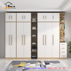 Mẫu Tủ Quần Áo Đẹp Rẻ Home 3D