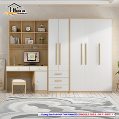 Mẫu Tủ Quần Áo Đẹp Rẻ Home 3D