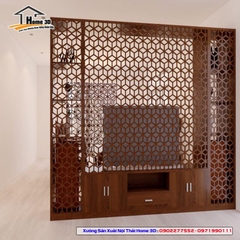 Vách Ngăn Phòng Khách Và Bếp ( Nội Thất Home 3D )