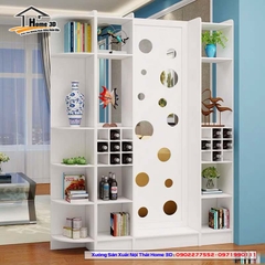 Vách Ngăn Phòng Khách Và Bếp ( Nội Thất Home 3D )