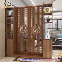 Vách Ngăn Phòng Khách Và Bếp ( Nội Thất Home 3D )
