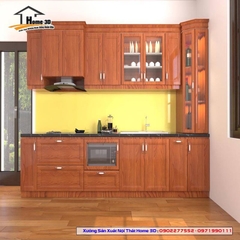 Tủ Bếp Gỗ Hương