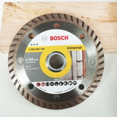 Đĩa cắt Gạch Đa Năng Kim Cương Turbo 105x16|20mm Thương Hiệu Đức Bosch Chính Hãng