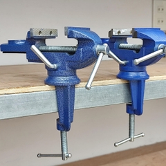 Ê Tô Kẹp Bàn Mini Mâm Xoay 360° YDC | Gang Đúc Bền Bỉ