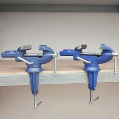 Ê Tô Kẹp Bàn Mini Mâm Xoay 360° YDC | Gang Đúc Bền Bỉ