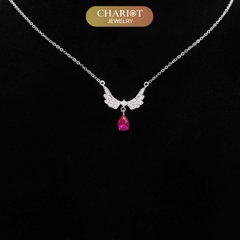 Dây chuyền bạc DCJ55 cánh thiên thần s925 ChariotJewelry