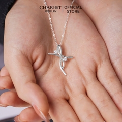 Dây chuyền bạc DCJ41 925 Vòng xoay ma thuật ChariotJewelry