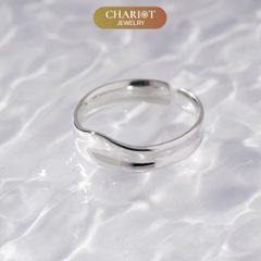 Nhẫn Bạc NCJ22 vương miện cách điệu Chariot Jewelry