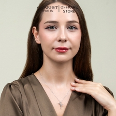 Dây chuyền bạc DCJ41 925 Vòng xoay ma thuật ChariotJewelry