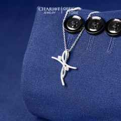 Dây chuyền bạc DCJ41 925 Vòng xoay ma thuật ChariotJewelry