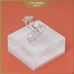 Nhẫn Bạc NCJ58 đính đá CZ lấp lánh ChariotJewelry