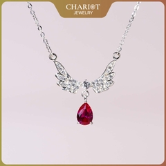 Dây chuyền bạc DCJ55 cánh thiên thần s925 ChariotJewelry