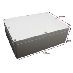 Hộp Nhựa ABS 320x240x110mm lắp được 24 cell 33140 hoặc 8 cell 46160 (Chống Nước IP65)