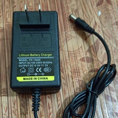Sạc 3S 12.6V - 1A, 2A dùng cho pin Li-ion 3.7V