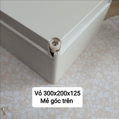 Hộp Nhựa ABS 300x200x125 Chống Nước, lắp được 8 cell 46160