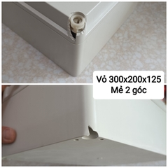 Hộp Nhựa ABS 300x200x125 Chống Nước, lắp được 8 cell 46160