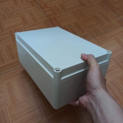 Hộp Nhựa ABS 300x200x125 Chống Nước, lắp được 8 cell 46160