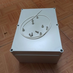 Hộp Nhựa ABS 240x175x117mm, lắp 6 cell lion 31Ah, lắp dư 4 cell sắt photphat 22ah
