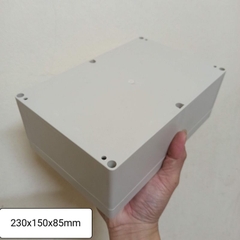 Hộp Nhựa ABS 230x150x85mm (Chống Nước IP65). Lắp được 8 cell 33140