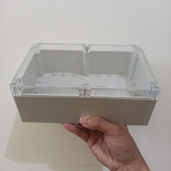 Hộp Nhựa Chống Nước 230x150x85mm Nắp Trong. Lắp được 8 cell 33140