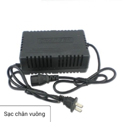 Bộ sạc acquy, sạc xe đạp điện 24V, 36V kèm giắc sạc