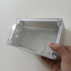 Hộp Nhựa ABS 200x120x75mm nắp trong (Chống Nước IP65), lắp được 12 cell 32650