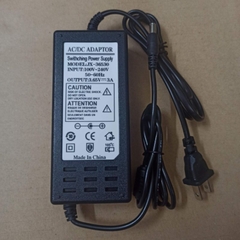 Sạc 3.65V 3A cho pin sắt photphat LiFePo4 3.2V hệ 1s, tự ngắt khi đầy