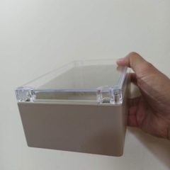 Hộp Nhựa ABS 200x120x75mm nắp trong (Chống Nước IP65), lắp được 12 cell 32650